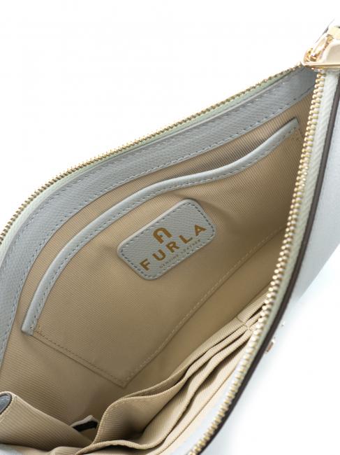 CAMELIA Pochette in pelle artemisia - Borse Donna