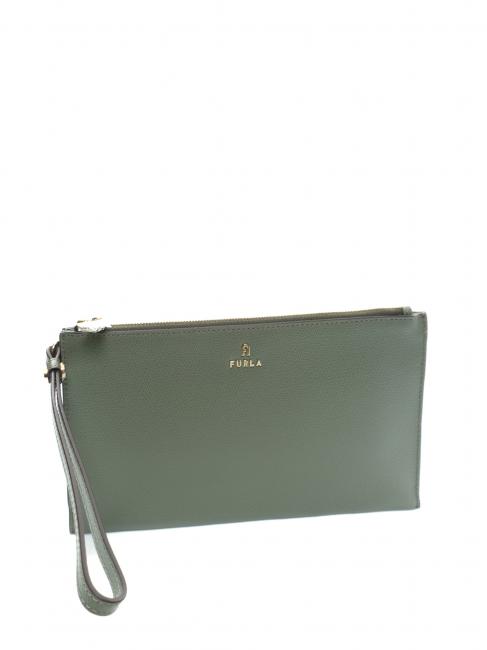 CAMELIA Pochette in pelle cactus - Borse Donna