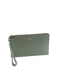 FURLA CAMELIA Pochette in pelle cactus - Borse Donna - 2