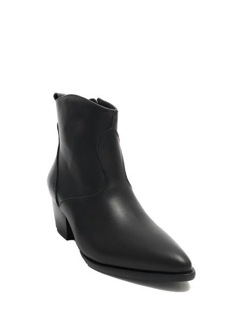 BOYTA Tronchetti in pelle NERO - Scarpe Donna