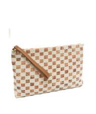 ALVIERO MARTINI PRIMA CLASSE TWIST Pochette clutch piatta avorio - Borse Donna - 2