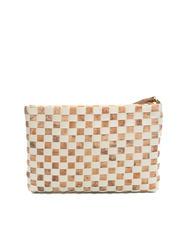 ALVIERO MARTINI PRIMA CLASSE TWIST Pochette clutch piatta avorio - Borse Donna - 4
