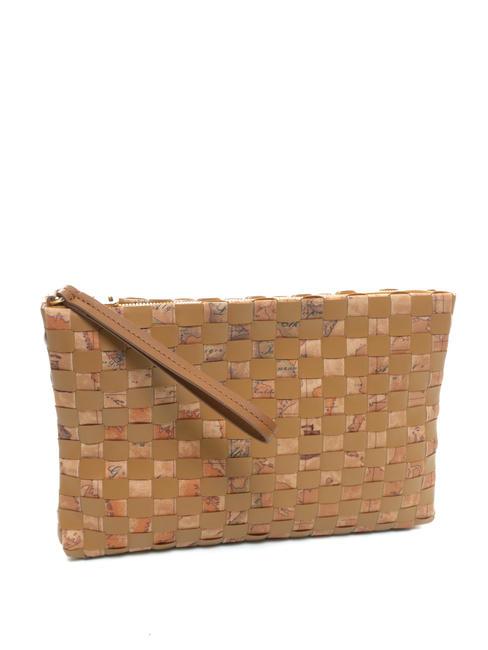 TWIST Pochette clutch piatta TABACCO - Borse Donna