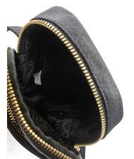 BORBONESE CLASSICA Micro bag porta smartphone dark black - Borse Donna - 6
