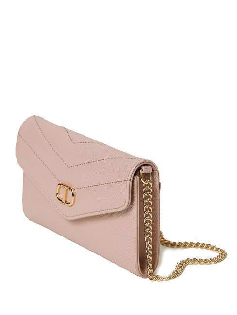OVAL T Pochette con tracolla catena misty pink - Borse Donna