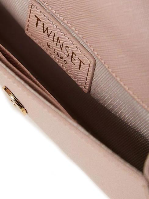 OVAL T Pochette con tracolla catena misty pink - Borse Donna