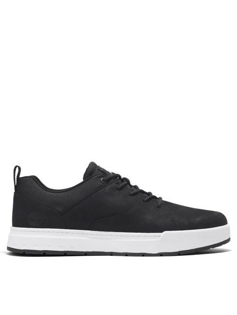 MAPLE GROVE Sneaker oxford in pelle nabuk JETBLACK - Scarpe Uomo