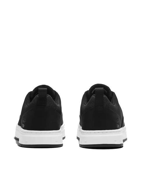 MAPLE GROVE Sneaker oxford in pelle nabuk JETBLACK - Scarpe Uomo
