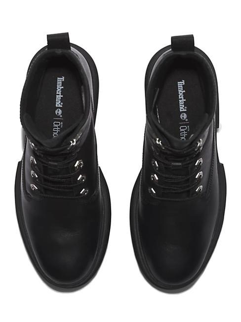 EVERLEIGH 6 INCH Stivaletto alto in pelle JETBLACK - Scarpe Donna