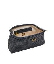 GUESS LISBET Borsa clutch intrecciata NERO - Borse Donna - 5