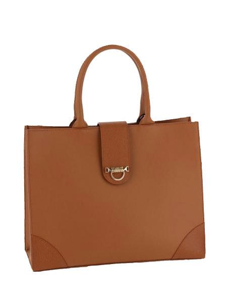 SAVOY DUETTO CAVIAR Borsa shopping pelle grande cuoio - Borse Donna
