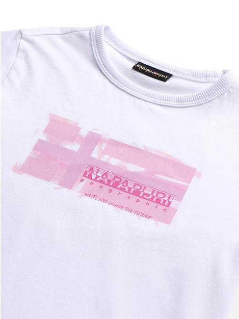 KIDS ZAMORA T-shirt in cotone flag pink fj3 - T-shirt Bambino