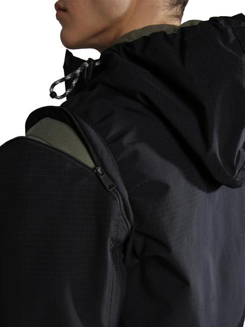 URBAN MODULAR Giacca con maniche amovibili black 041 - Giacche Uomo