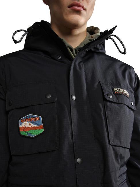 URBAN MODULAR Giacca con maniche amovibili black 041 - Giacche Uomo