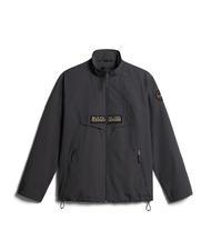 NAPAPIJRI RAINFOREST OPEN  SUMMER Giacca a vento dark grey solid - Giacche Uomo - 5