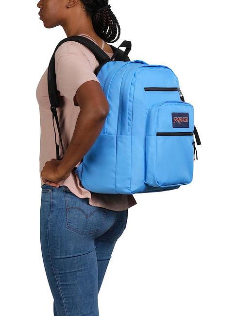 BIG STUDENT Zaino porta PC 15" blue neon - Zaini Scuola & Tempo Libero