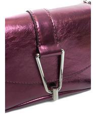 COCCINELLE HIMMA Pochette in pelle laminata pulp pink - Borse Donna - 3