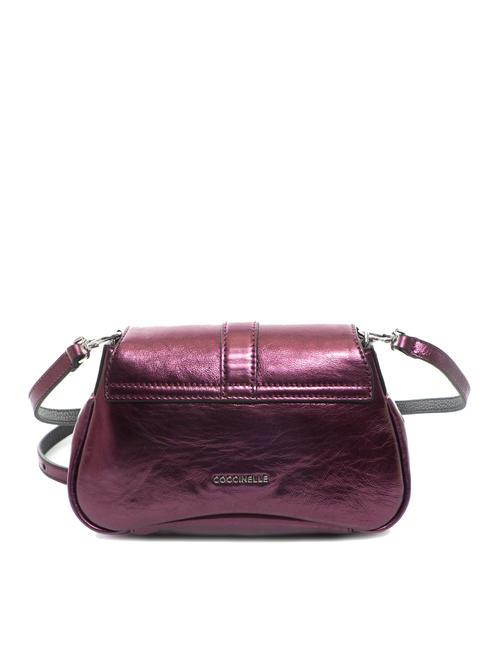 HIMMA Pochette in pelle laminata pulp pink - Borse Donna