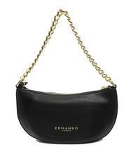ERMANNO SCERVINO OLLY Bosra a spalla con catena black - Borse Donna - 4
