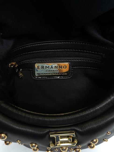 PRINCESS Borsa flap con borchie black gold - Borse Donna