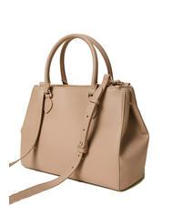 TWINSET OVAL T Borsa tote con tracolla light taupe - Borse Donna - 3