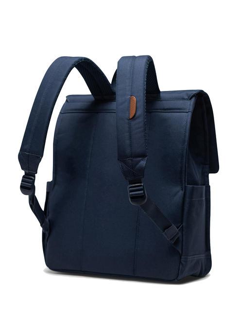 CITY New Zaino navy tan - Zaini Scuola & Tempo Libero