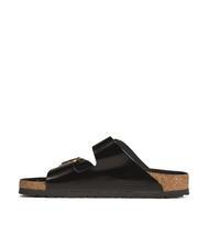 BIRKENSTOCK ARIZONA Big Buckle Sandalo ciabatta in pelle shine black - Scarpe Unisex - 3