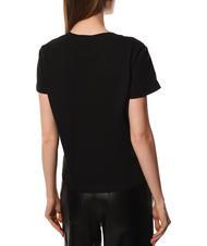 TRUSSARDI LOGO RING T-Shirt in cotone NERO - T-shirt e Top Donna - 2