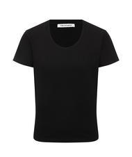 TRUSSARDI LOGO RING T-Shirt in cotone NERO - T-shirt e Top Donna - 4