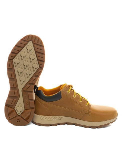 KILLINGTON LOW Scarpa stringata in pelle wheat - Scarpe Uomo