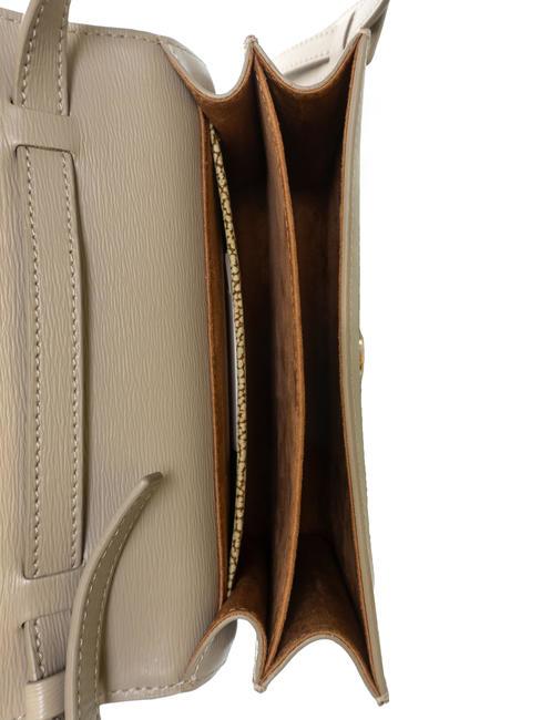 CARRE Tracolla con patta tortora - Borse Donna