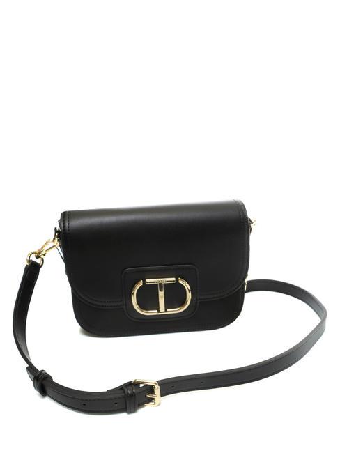 OVAL T Tracolla con patta nero - Borse Donna