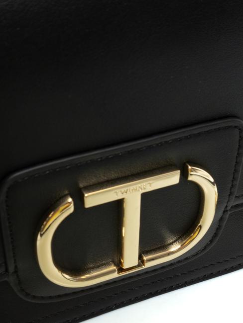 OVAL T Tracolla con patta nero - Borse Donna