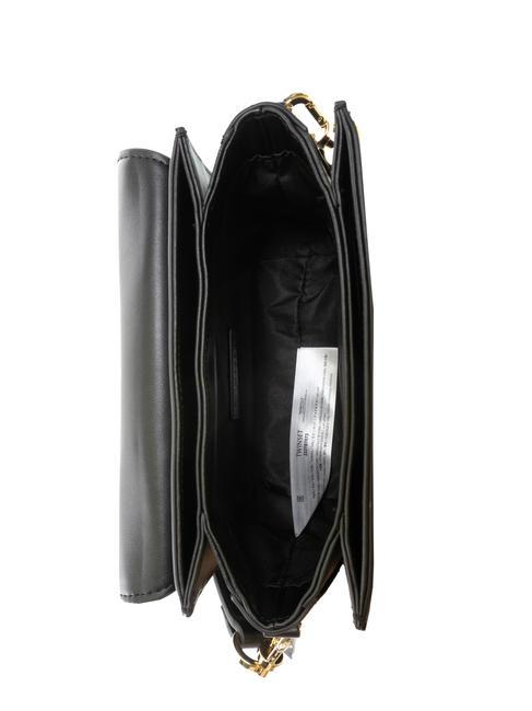 OVAL T Tracolla con patta nero - Borse Donna
