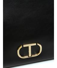 TWINSET OVAL T Frame bag a spalla nero - Borse Donna - 3