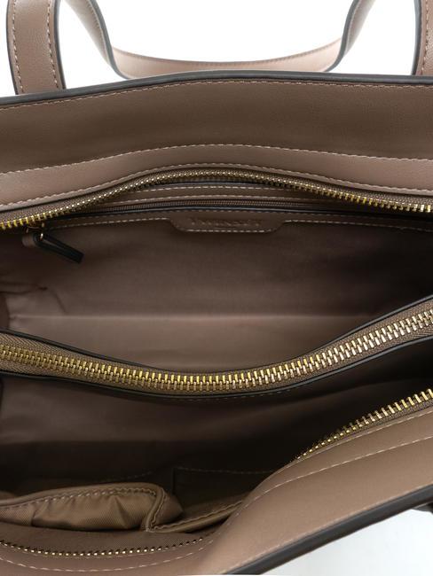 OVAL T Frame bag a spalla taupe - Borse Donna