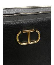 TWINSET OVAL T Camera case a tracolla nero - Borse Donna - 3
