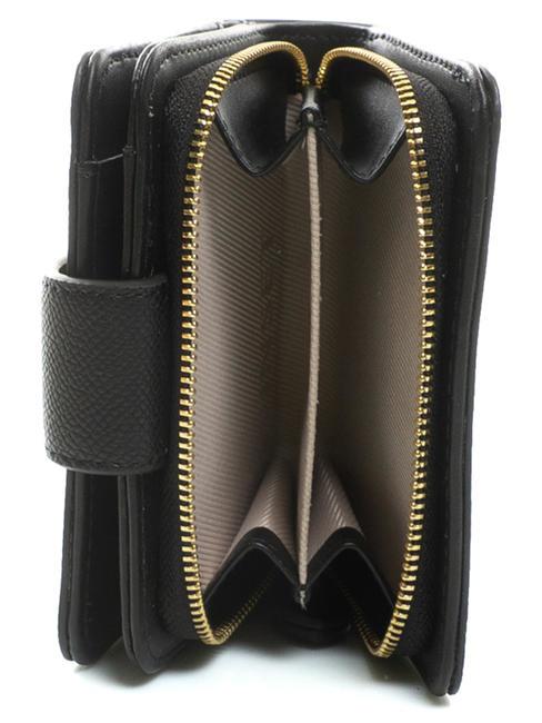 OVAL T Portafoglio piccolo nero - Portafogli Donna