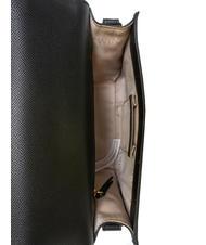 TWINSET OVAL T Borsa a tracolla con patta nero - Borse Donna - 5