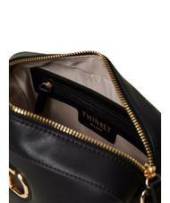 TWINSET OVAL T Camera case a tracolla nero - Borse Donna - 4