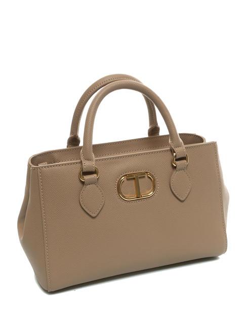 OVAL T Borsa a mano con tracolla light taupe - Borse Donna