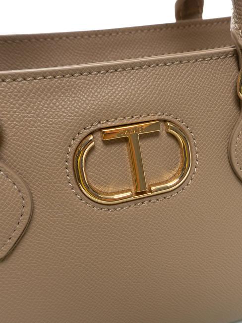 OVAL T Borsa a mano con tracolla light taupe - Borse Donna
