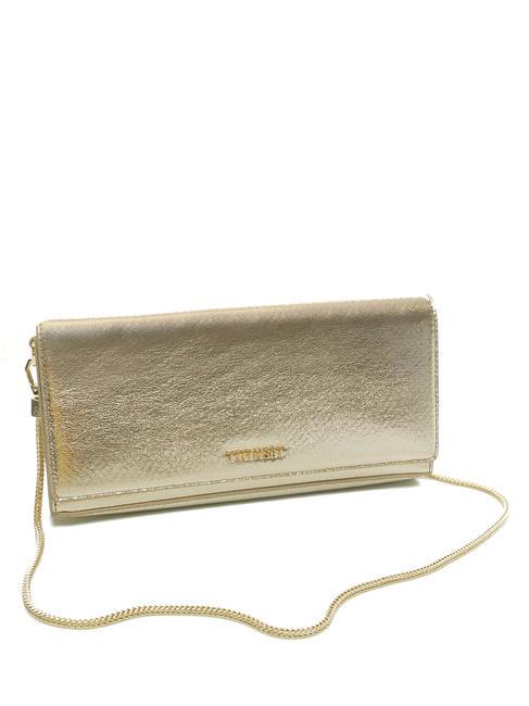 CLUTCH Borsa laminata platino - Borse Donna