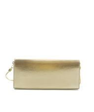 TWINSET CLUTCH Borsa laminata platino - Borse Donna - 4