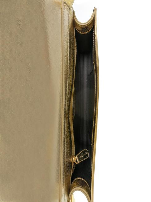 CLUTCH Borsa laminata platino - Borse Donna