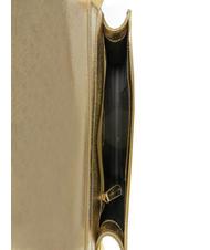 TWINSET CLUTCH Borsa laminata platino - Borse Donna - 5