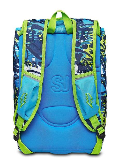 DRAGGHY BOY Zaino grande espandibile acid green - Zaini Scuola & Tempo Libero
