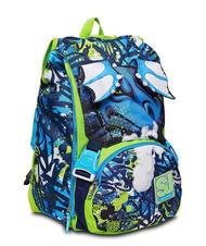 SJGANG DRAGGHY BOY Zaino grande espandibile acid green - Zaini Scuola & Tempo Libero - 6
