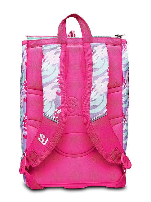 SEA BEAUTY Zaino grande espandibile raspberry rose - Zaini Scuola & Tempo Libero