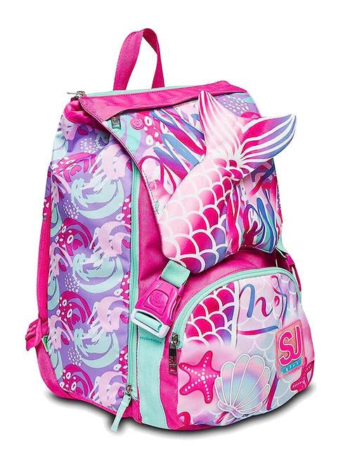 SEA BEAUTY Zaino grande espandibile raspberry rose - Zaini Scuola & Tempo Libero